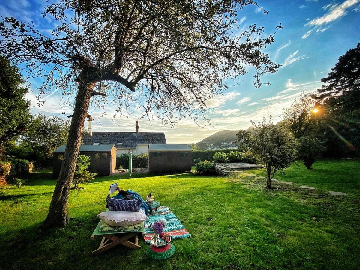 Gordy Hall -Sea Facing Welsh Cottage With Stunning Views بينداين المظهر الخارجي الصورة
