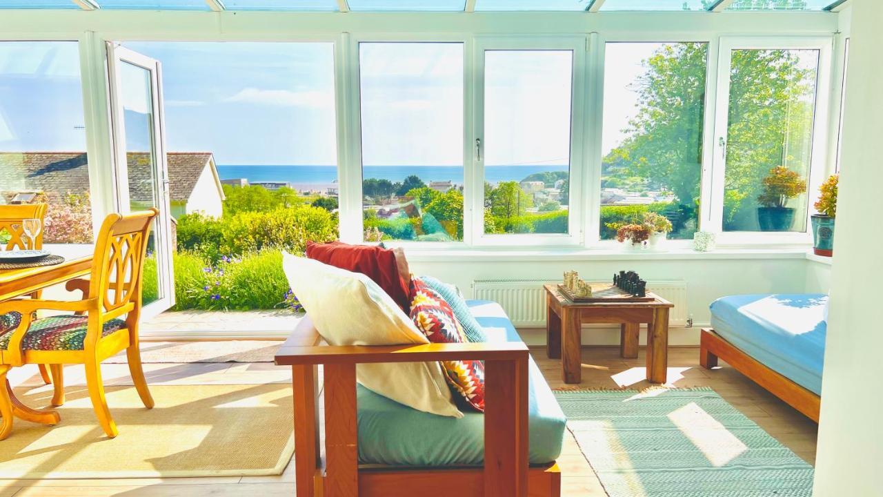 Gordy Hall -Sea Facing Welsh Cottage With Stunning Views بينداين المظهر الخارجي الصورة